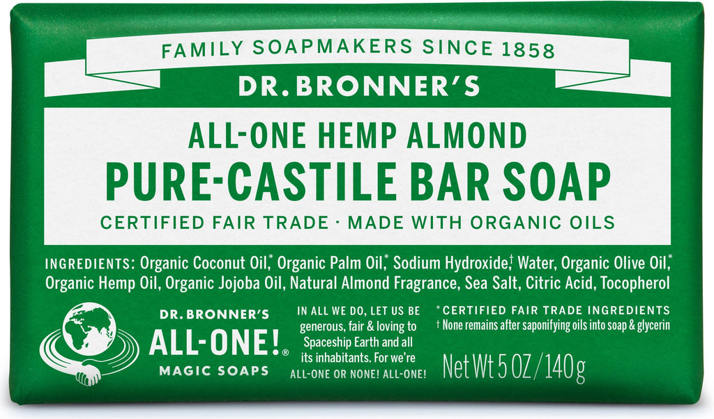 Dr. Bronner's Pure-Castile Bar Soap