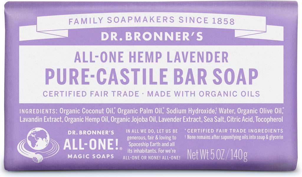 Dr. Bronner's Pure-Castile Bar Soap