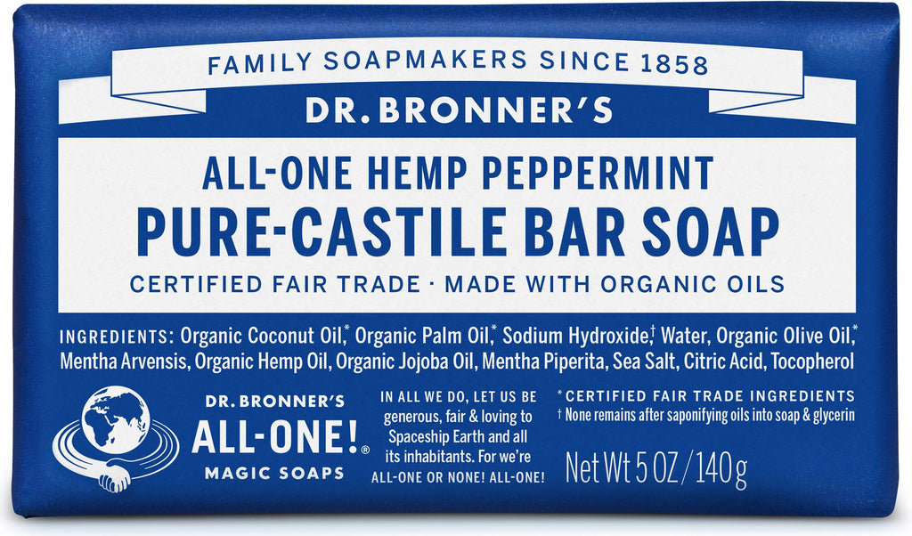 Dr. Bronner's Pure-Castile Bar Soap