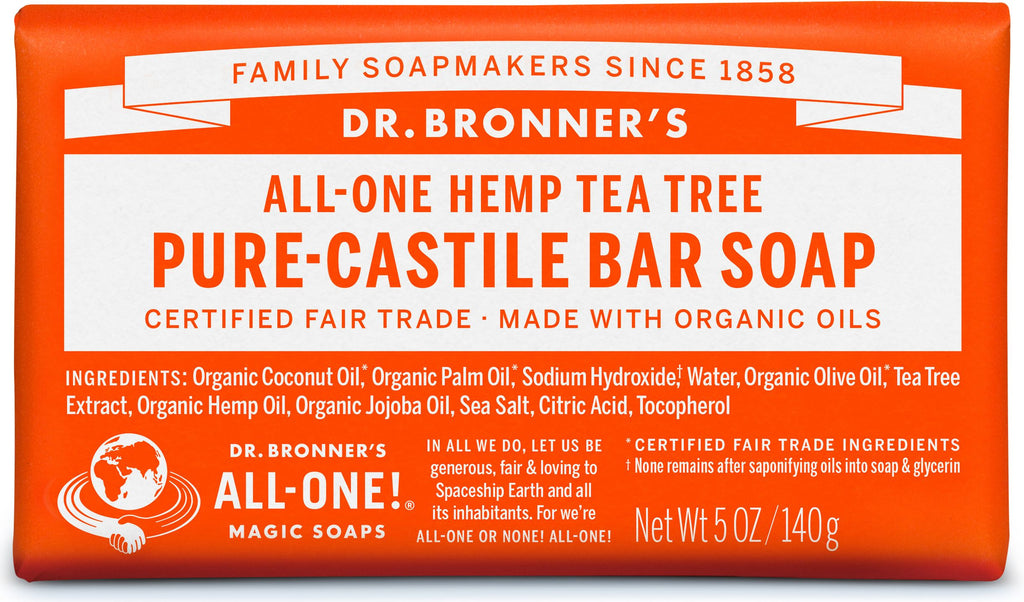 Dr. Bronner's Pure-Castile Bar Soap