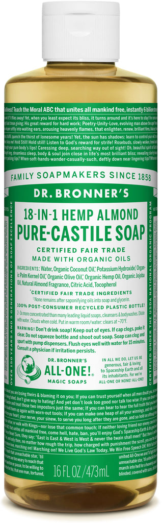 Dr. Bronner's Pure-Castile Liquid Soap