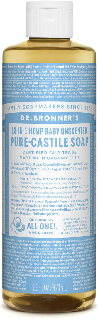 Dr. Bronner's Pure-Castile Liquid Soap