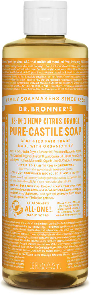 Dr. Bronner's Pure-Castile Liquid Soap